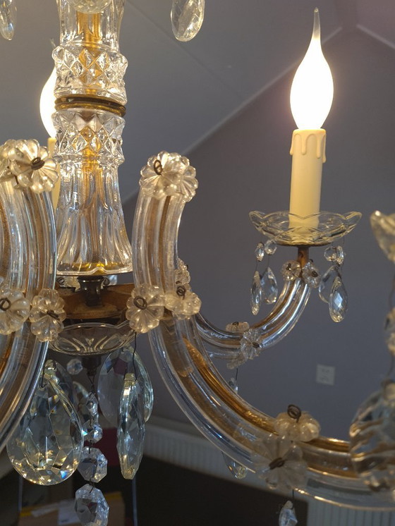 Image 1 of Lampadario di cristallo Maria Teresa a 5 bracci