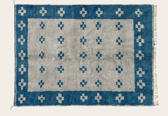 Tapis marocain 200cmx100cm – Wool, Cotton (photo 5 of 8)