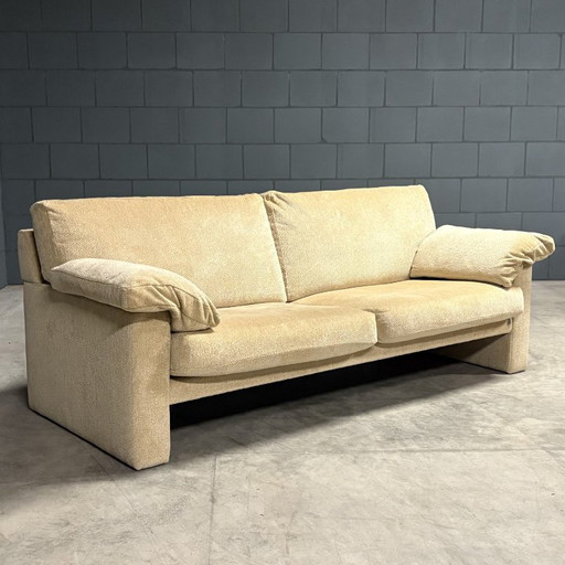 Canapé trois places - Tissu beige – Erpo International – 3 5 zitsbanken, Textile