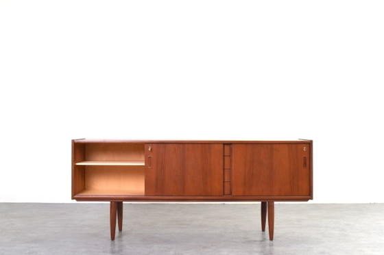 Mid-Century Danish Teak Sideboard, 1960s. – Wood (photo 3 of 15)