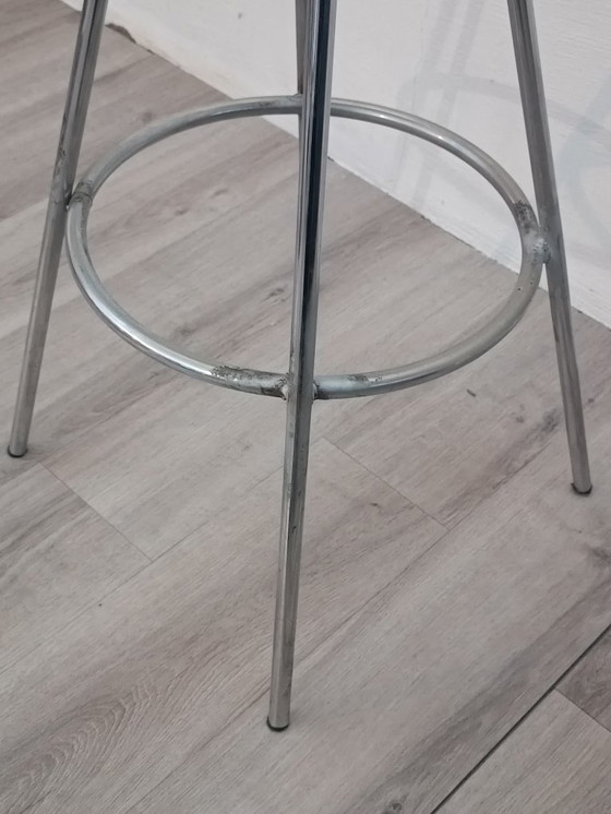 Image 1 of Tabouret de Bar par Roberto Foschia pour MIDJ 1970s Édition Originale