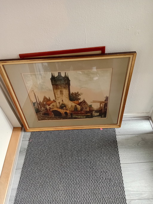 Painting Alfred Van Neste