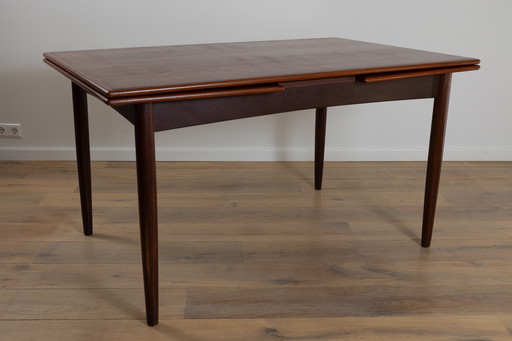 Table à manger extensible danoise du milieu du siècle