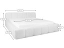 ARIANA 160x200 - Polsterbett mit Stauraum
