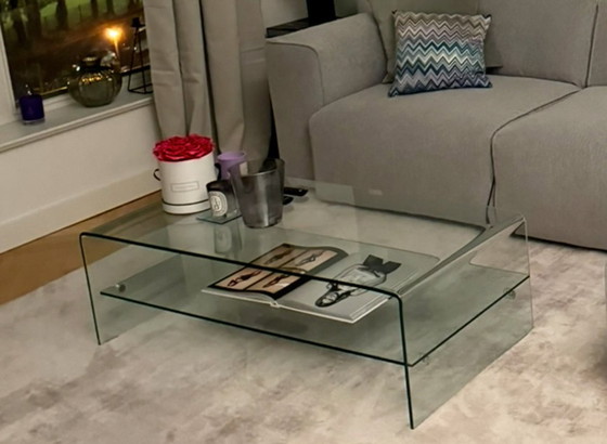 Image 1 of Glazen salontafel