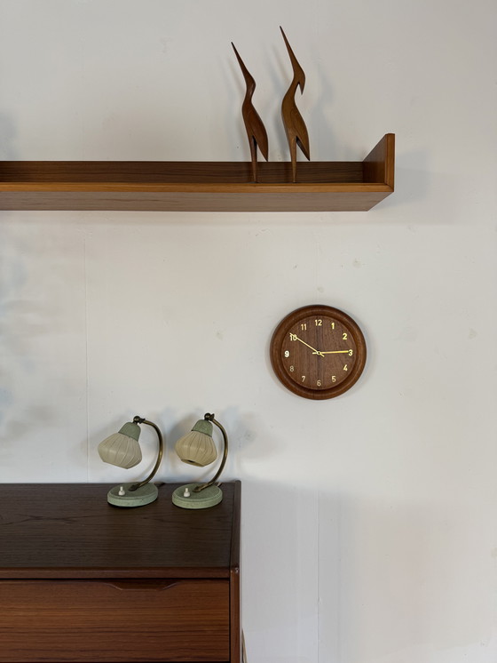 Image 1 of Set van 2 vintage Art Deco tafellampjes ‘60