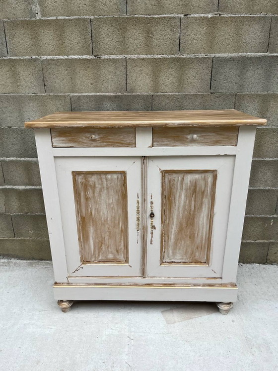 Buffet parigino patinato – Armadi contenitori, Wood, Vintage (photo 15 of 21)