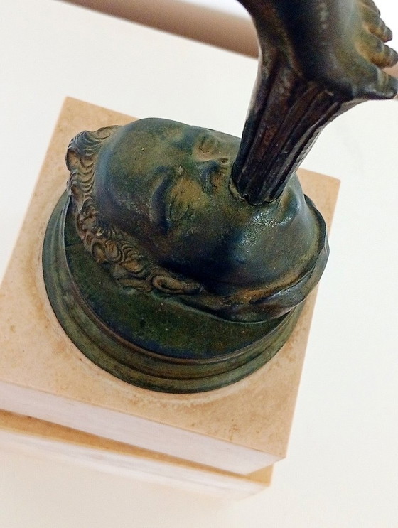 Image 1 of Scultura Mercurio alato