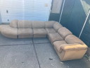 Unique, Large Element Sofa by Laauser in Leather, 5x