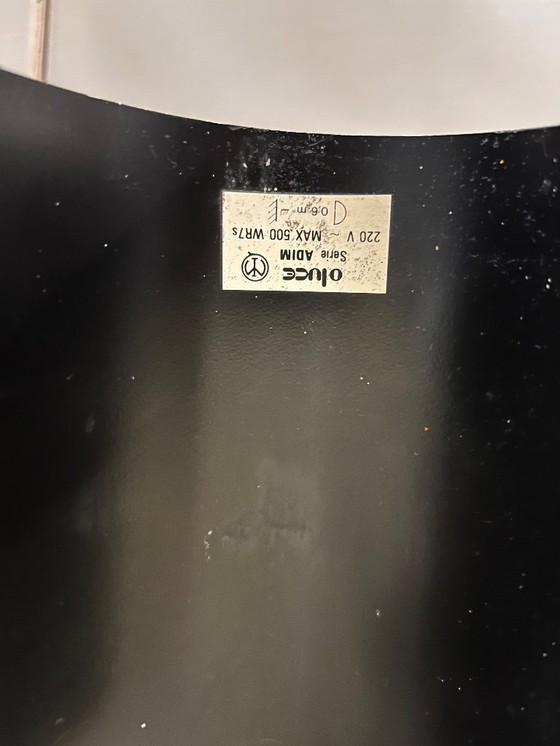 Image 1 of 3 apliques de techo/pared Oluce – ADIM – Vico Magistretti – Cromo y aluminio – Diseño italiano 1970