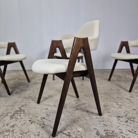 4x Kai Kristiansen Compass chair Sedie danesi vintage – Sedie e poltrone, Legno (photo 5 of 19)