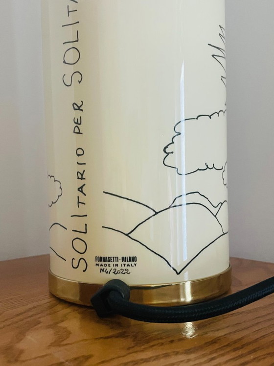 Rare Fornasetti table lamp – Metal, Brass (photo 7 of 12)