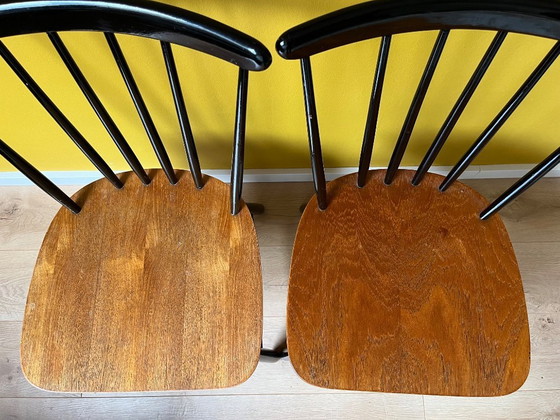 Image 1 of Three dining chairs Farstrup model no. 196