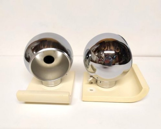 Image 1 of Small wall lights attributed to Reggiani, 1960s,set of two.