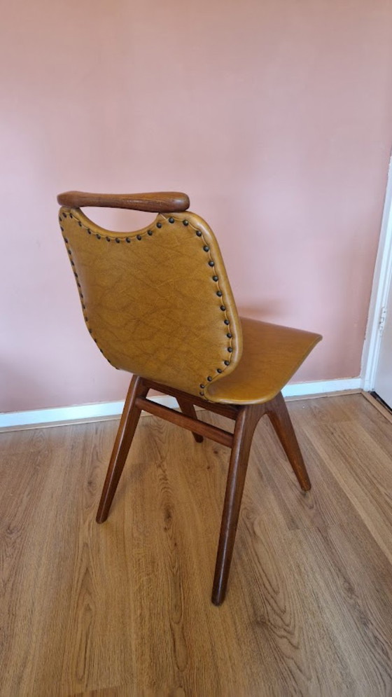 Image 1 of Silla Louis van Teeffelen Wébé Diseño holandés de mediados de siglo