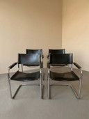 4 chaises Marcel Breuer Mart Stam Fasem Bauhaus