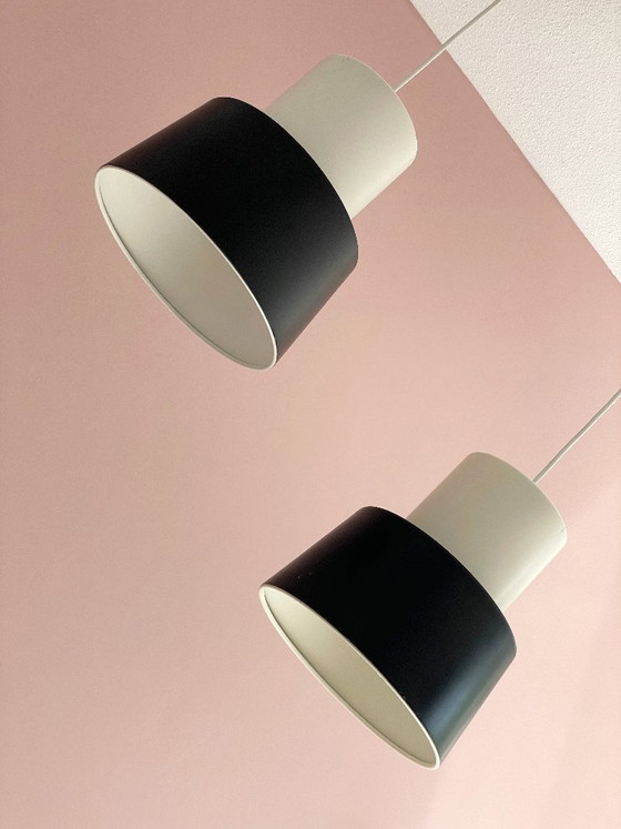 2x Louis Poulsen Lampen Nyboderpendel Vintage Mid Century Design – Hanglampen, Metal (photo 6 of 27)