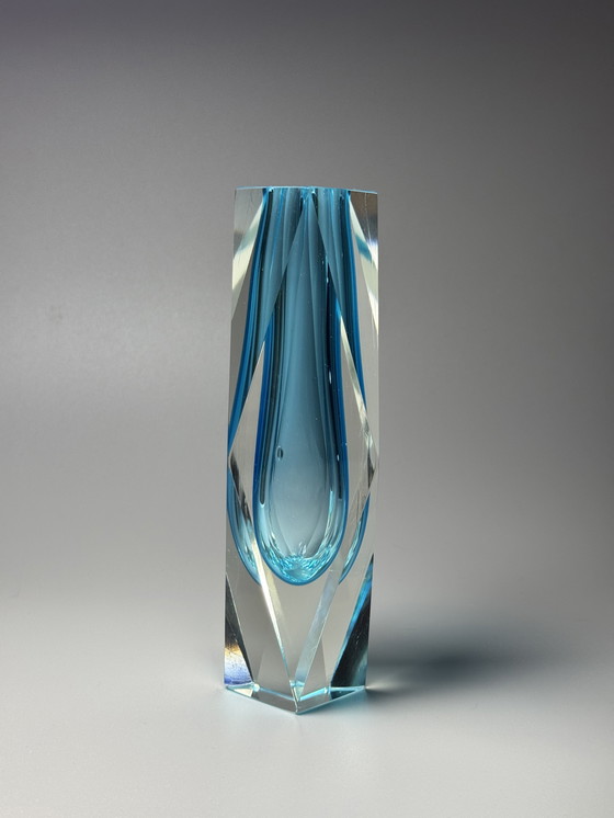 Image 1 of Vase by Flavio Poli for Seguso - Murano, Italy, 1960s