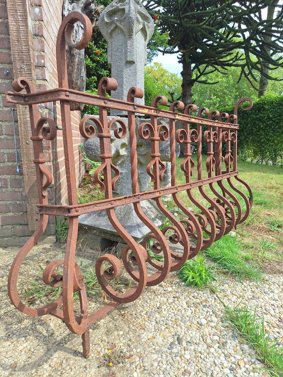 3x Wrought Iron Balcony France – Decorative Objects (photo 7 of 10)