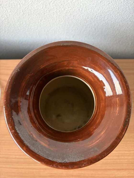 Image 1 of Vase H B Quimper - 20 cm high.