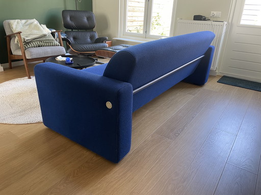 Artifort C691 3-zits bank – als nieuw – Kobaltblauw