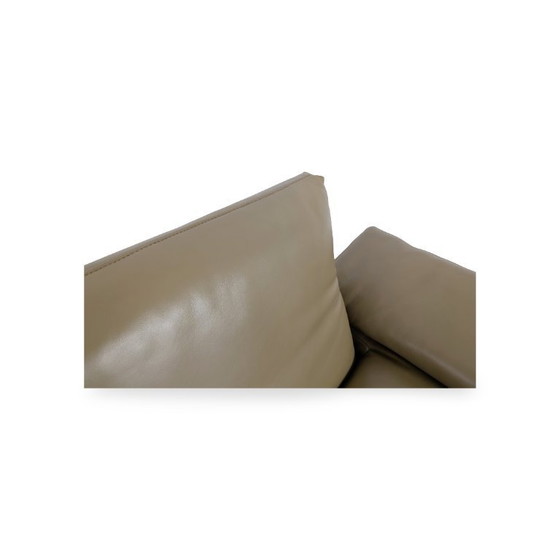 Image 1 of Original Koinor Marylin corner sofa, leather sofa, designer couch, green
