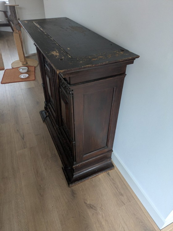 Image 1 of Cabinet ancien, de style néo-Renaissance, probablement 1870-1910