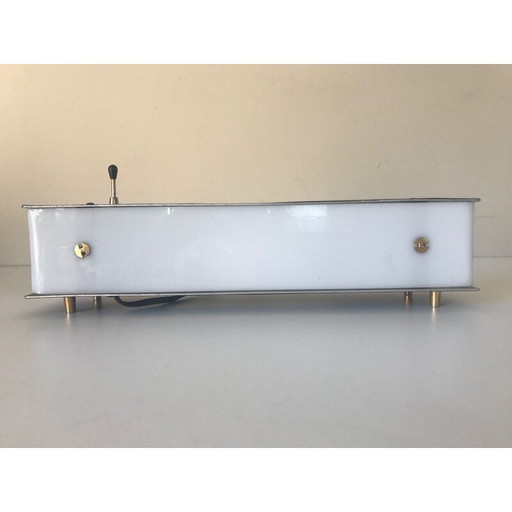 Lámpara vintage en perplex y aluminio de Arlus