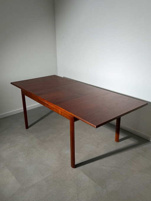 White & Newton Extendable Teak Dining Table – British Mid-Century Modern, 1960s – eettafels