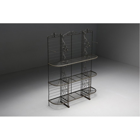 Image 1 of Vintage wrought iron bakery rack, 1920s