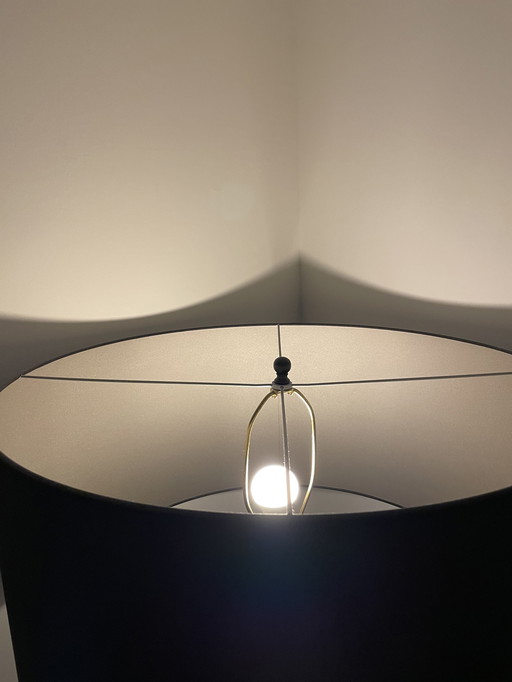 Lampadaire Cube Lumière Noir