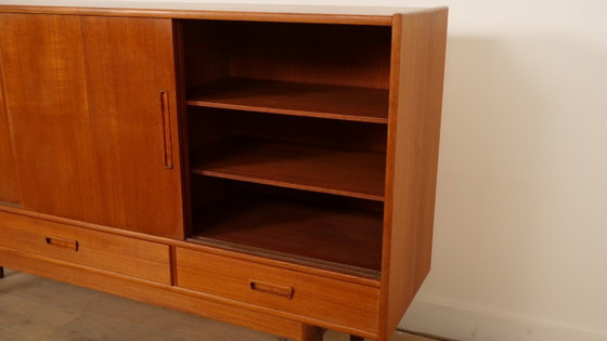 Buffet vintage | Armoire murale | Teck | 195 Cm – Wood (photo 10 of 13)