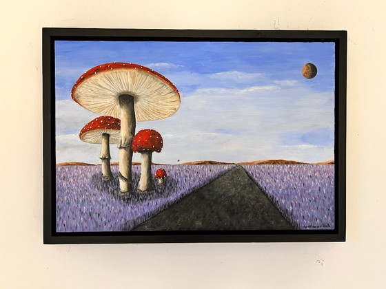 Image 1 of Painting: "A Shadow from Far Away"