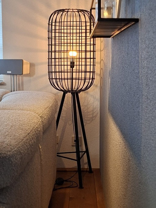 BePureHome Hurricane floor lamp black