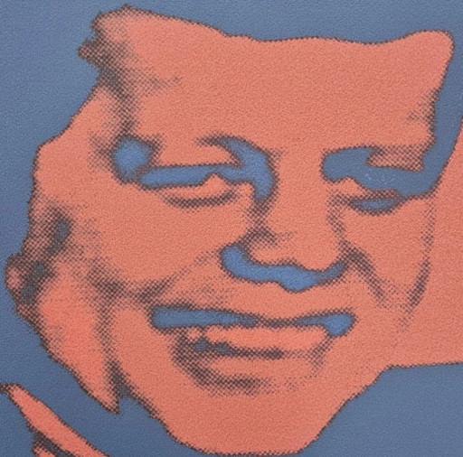 D'après Andy Warhol, John Para Kennedy, années 1980, lithographie