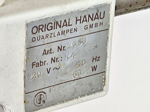 Hanau - original Hanau Quarzlampen - GMBH - doctor's lamp - Germany - 3rd quarter 20th century