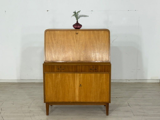 Mid - Century secretary writing cabinet highboard desk