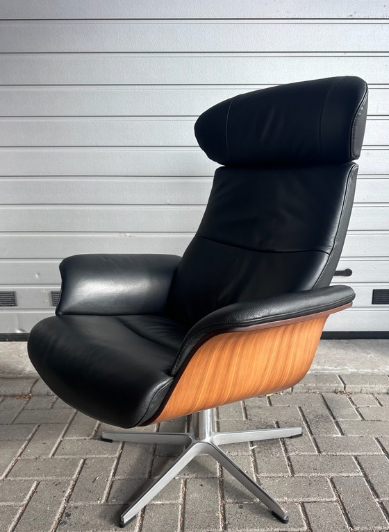 Conform Time Out – Sessel, Leder, Holz (photo 2 of 6)