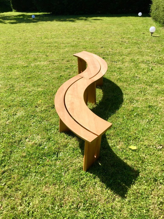 Image 1 of PIERRE CHAPO / PAIRE DE BANCS VINTAGE