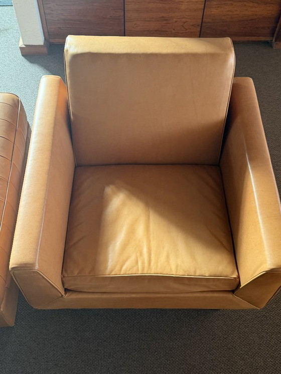 Image 1 of Artifort 410-Theo Ruth-set fauteuils+hocker/salontafel