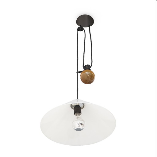 Op en neer kroonluchter "Aggregato" van Enzo Mari voor Artemide, 1970