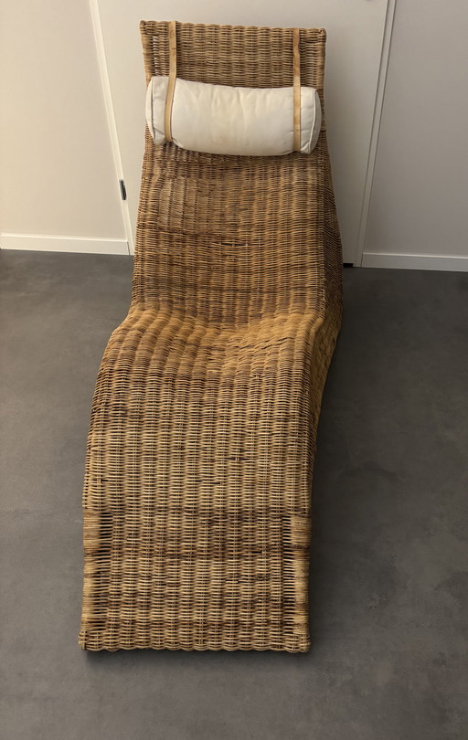 Poltrona in vimini dell'Ikea ​​Karlskrona