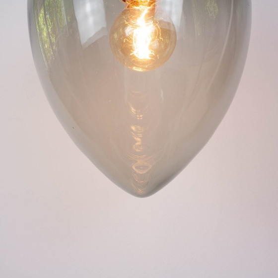 Suspension vintage Peill & Putzler en forme de goutte, Allemagne, années 1960 – Metal, Glass (photo 8 of 15)
