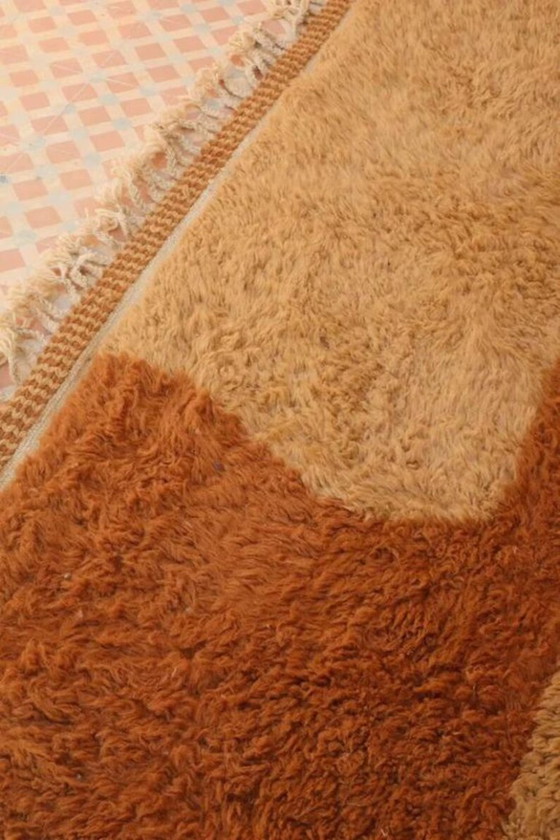 Image 1 of Tapis marocain en laine naturelle 250cmx150cm