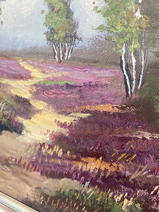 Pintura "Camino en el brezal" – Pinturas y dibujos, Wood (photo 11 of 22)