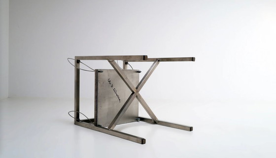 Image 1 of Postmodern steel Sensilla chair by Christoph Siebrasse, 1980's
