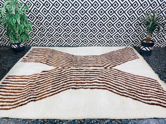 Image 1 of Tapis en laine fait main – coloris personnalisables 250cmx150cm