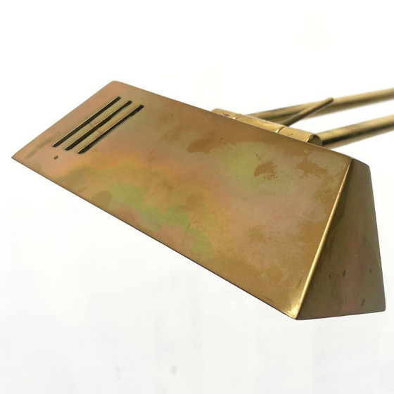 Lampada da terra vintage regolabile in ottone con dimmer – Lampade da terra, Brass, Metal (photo 23 of 23)