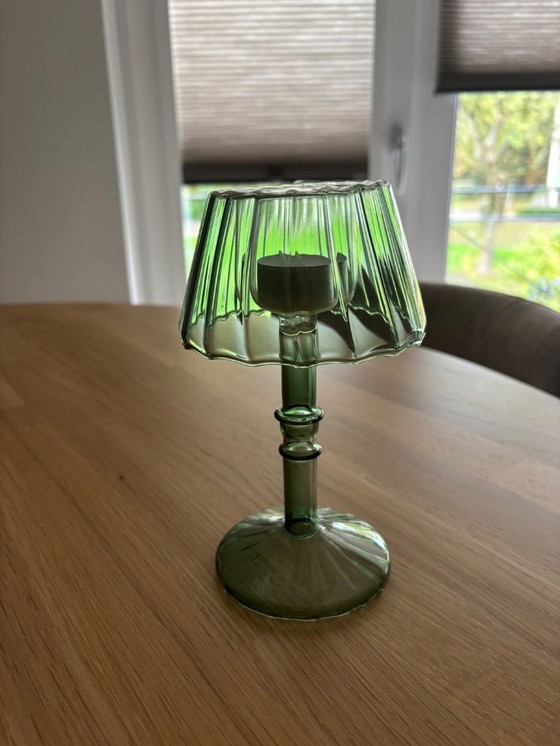 Image 1 of Vendo: portacandele verde Bloomingville Cisco