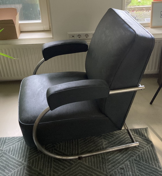 Image 1 of 2x Italiaanse Design Fauteuil